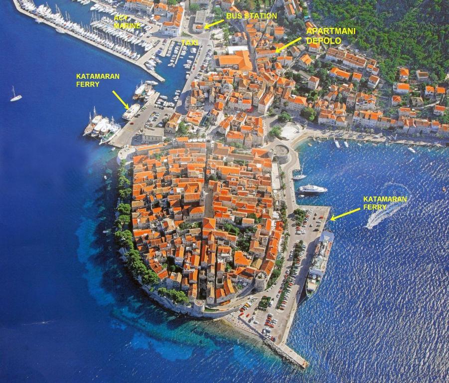 Apartments And Rooms Katija & Egon Κόρτσουλα Εξωτερικό φωτογραφία